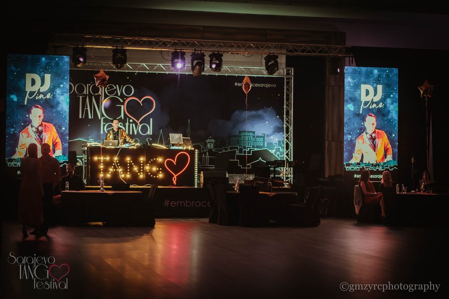DJ Pino at Sarajevo Tango Festival